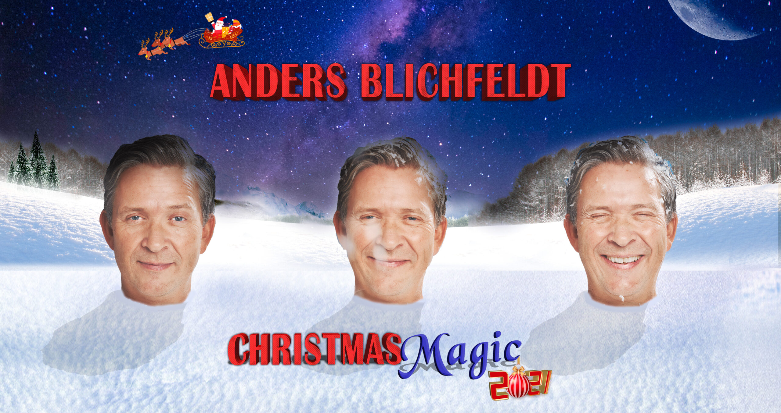 Anders Blichfeldt Christmas Magic Royal Stage