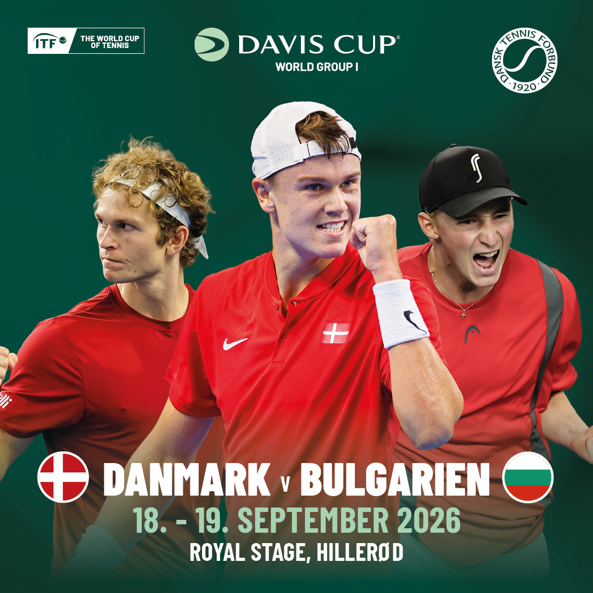 DTF Davis Cup HolgerRune Royal Stage