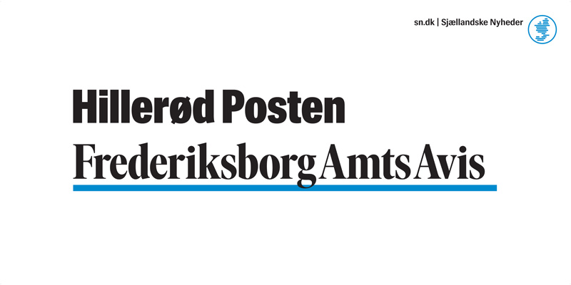 Hillerød Posten Frederiksborg Amts Avis Sjællandske Nyheder sn.dk logo